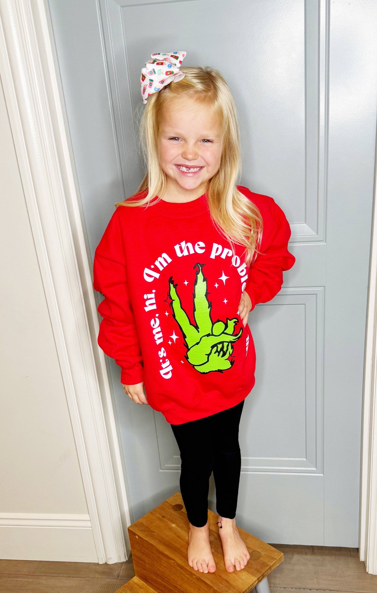 I'm the Problem Grinch Youth & Adult tee