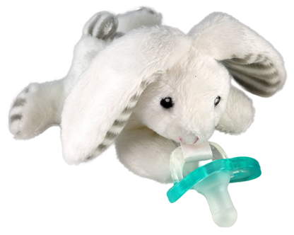 RaZbuddy Coco Bunny Paci/Teether Holder